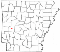 Location of Mount Ida, Arkansas