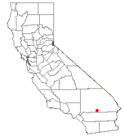Location of Joshua Tree, California