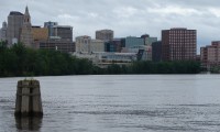 Skyline of Hartford viewed from the Connecticut River