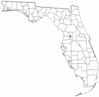 Location of Bushnell, Florida