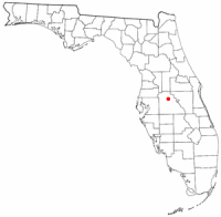 Location of Lake Alfred, Florida