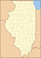 Location of Beardstown within Illinois