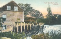 East Vassalboro falls in 1910
