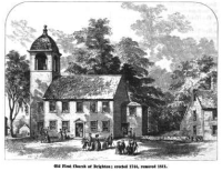 Old FIrst Church of Brighton 1744-1811