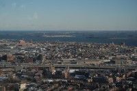 South Boston from the air