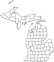 Location of Grandville, Michigan