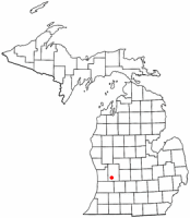 Location of Kentwood within Michigan