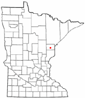 Location of Barnum, Minnesota