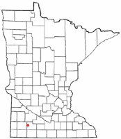 Location of Westbrook, Minnesota