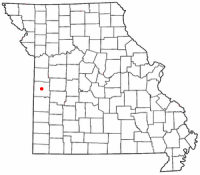 Location of Butler, Missouri