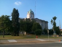 The Cape Girardeau County courthouse in Jackson, MO