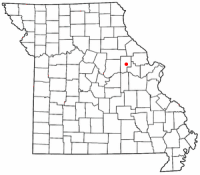 Location of New Florence, Missouri