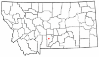 Location of Bolivia, Montana