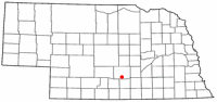 Location of Kearney, Nebraska