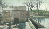 Old Mill and Dam, Durham c. 1908