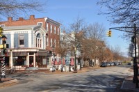 The High Street Historic District in Burlington