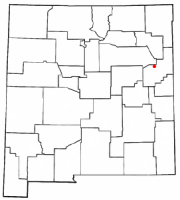 Location of Tucumcari, New Mexico