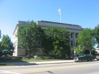 Preble County Courthouse downtown