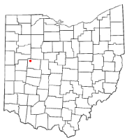 Location of Russells Point, Ohio