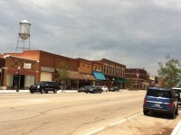 Downtown Kingfisher Oklahoma