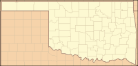 Oklahoma Locator Map