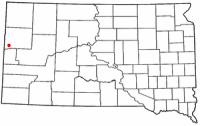 Location of Belle Fourche, South Dakota