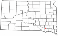 Location of Tripp, South Dakota