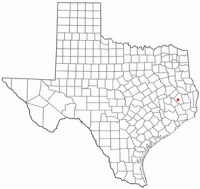 Location of Livingston, Texas
