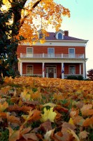 Amherst VA Historical Society in Fall