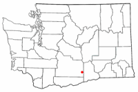 Location of Grandview, Washington