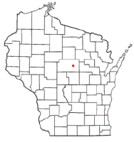 Location of Weston (town), Wisconsin