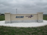 View of Rhome