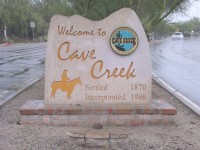 View of Cave Creek