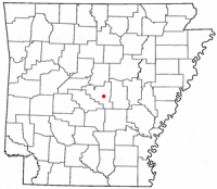 Location of College Station, Arkansas