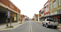 Part of Conway's historic downtown