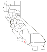Location of Camarillo