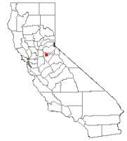 Location of Jackson, California
