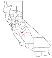 Location of Kerman, California