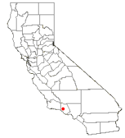 Location of Oak View, California