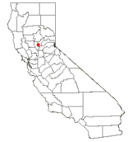 Location of Olivehurst, California