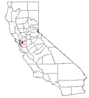Location of Pleasant Hill, California
