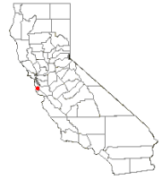 Location of Ladera, California