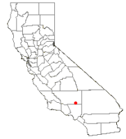 Location of Rosamond, California
