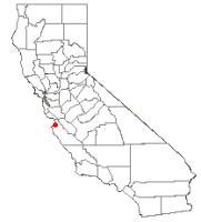 Location of Seaside, California
