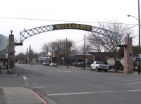 Entrance arch to Williams.