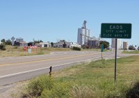 Eads from the west on State Highway 96.