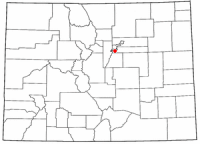 Location in the state of Colorado