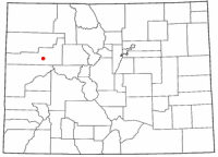 Location of Rifle, Colorado