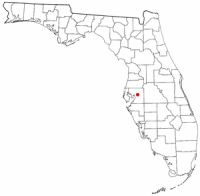 Location of Brandon, Florida