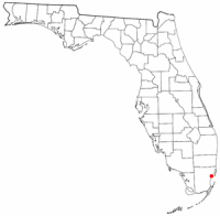 Location of Kendall West, Florida